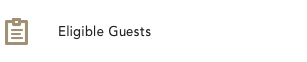 Eligible Guests