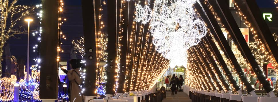 函館駅前広場イルミネーション