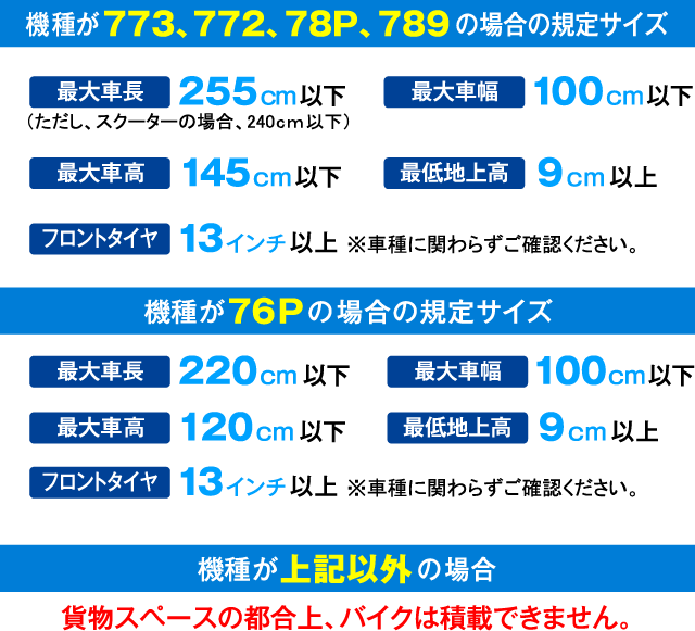 積載サイズ