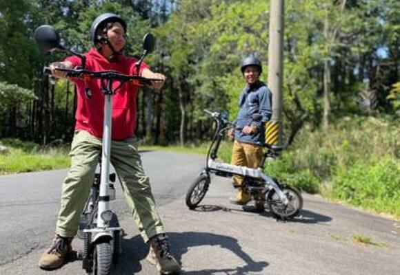 電動バイク「菰ビリティ」を体験イメージ3