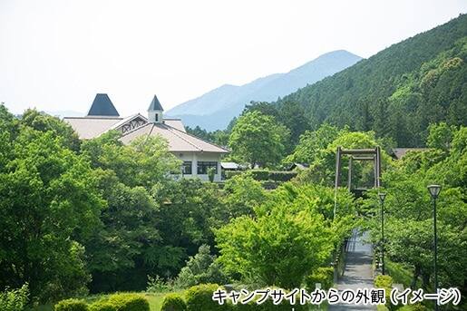 キャンプサイトからの外観（イメージ）