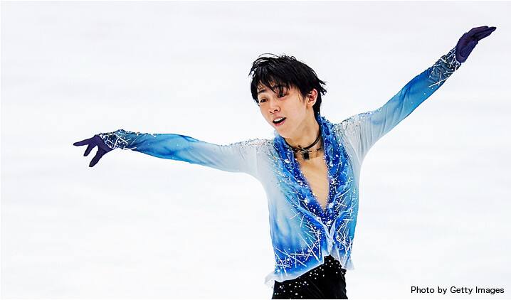 羽生結弦選手試合風景