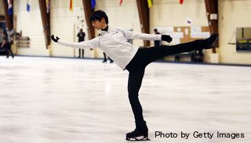 羽生結弦選手練習風景