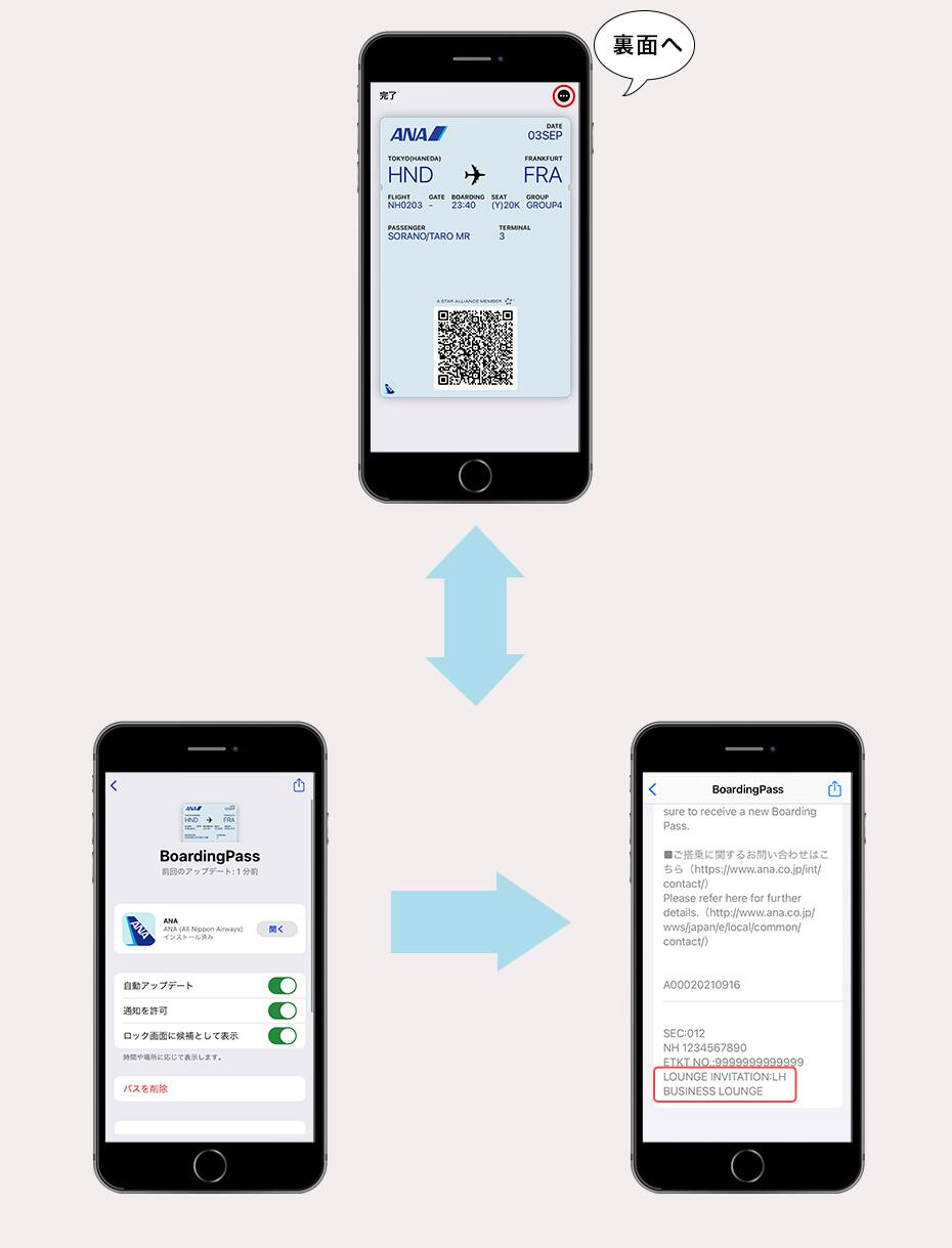 Passの表示  イメージ