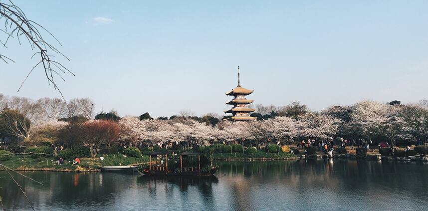 武漢の風景