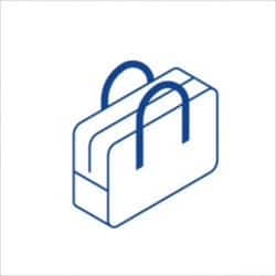 スーツケースのイラスト
